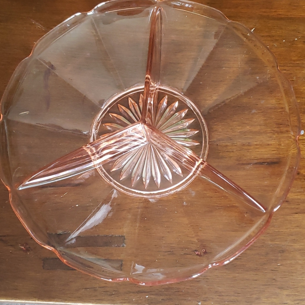 Vintage depression glass